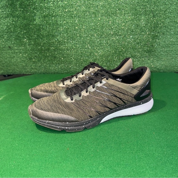 Avia Green Black Speckled Joggers Athletic Sneakers Mens Size 13 - Picture 3 of 6